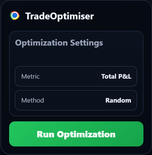Trading strategy automation platform: optimize before tradingview to broker execution